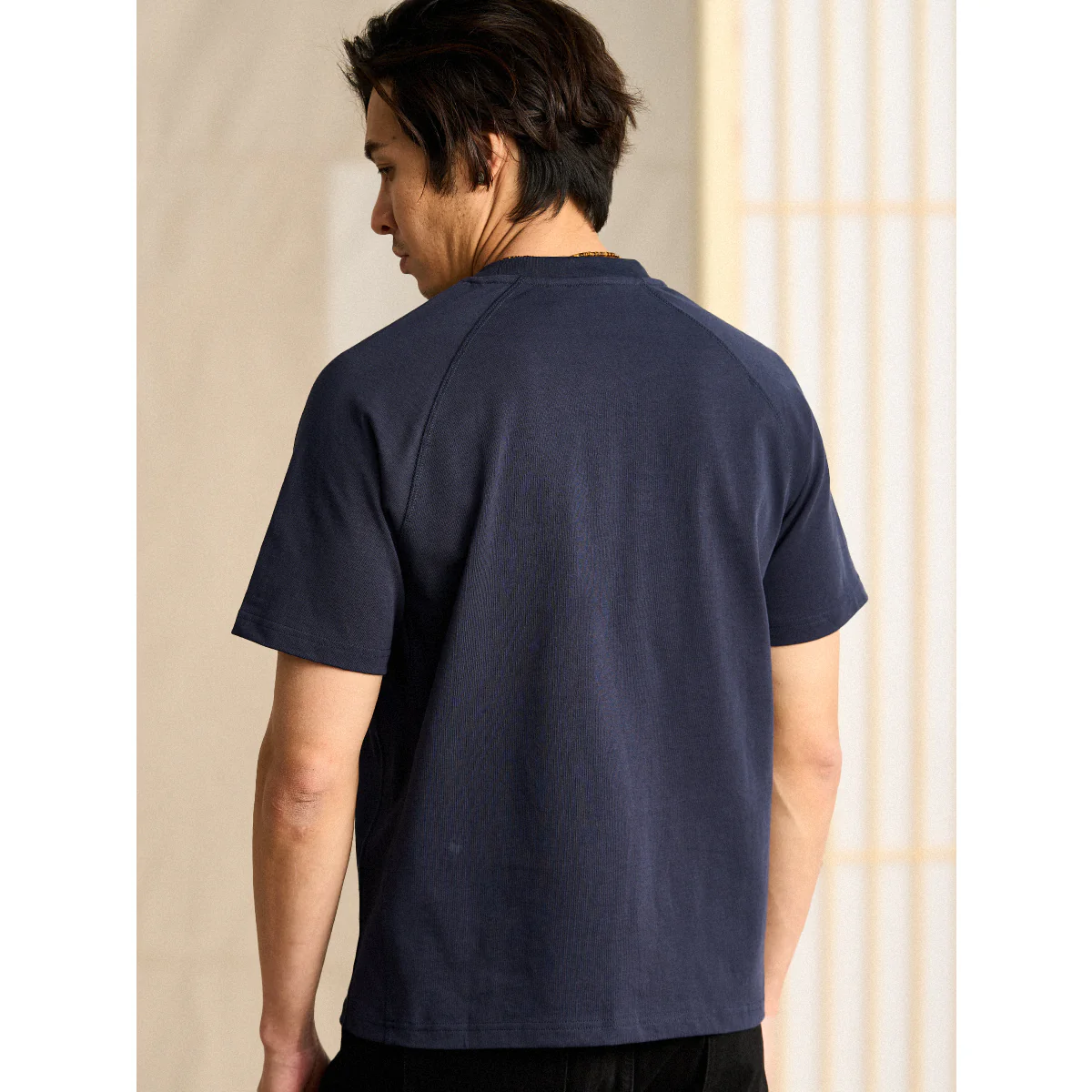 CLEANFIT　Vガゼット入りラグランスリーブコットンTee - Image 10