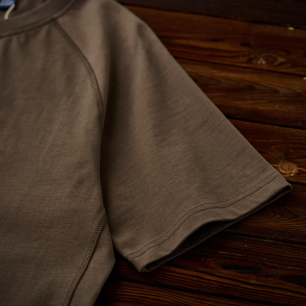 CLEANFIT　Vガゼット入りラグランスリーブコットンTee - Image 12