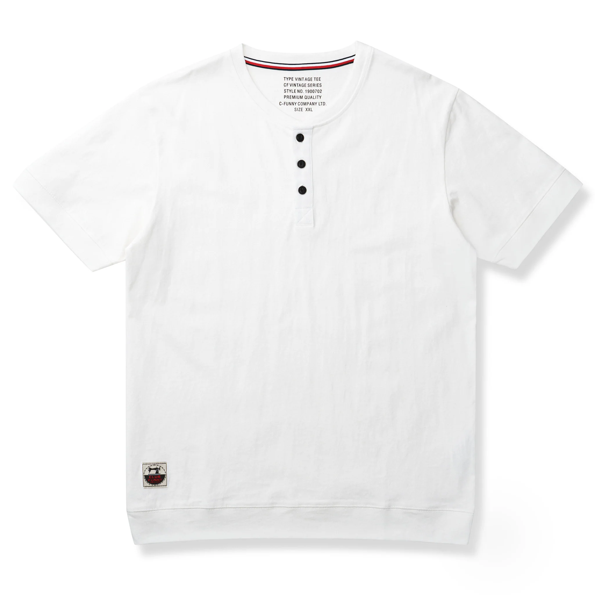 220gヘビーウェイト コットンヘンリーTシャツ