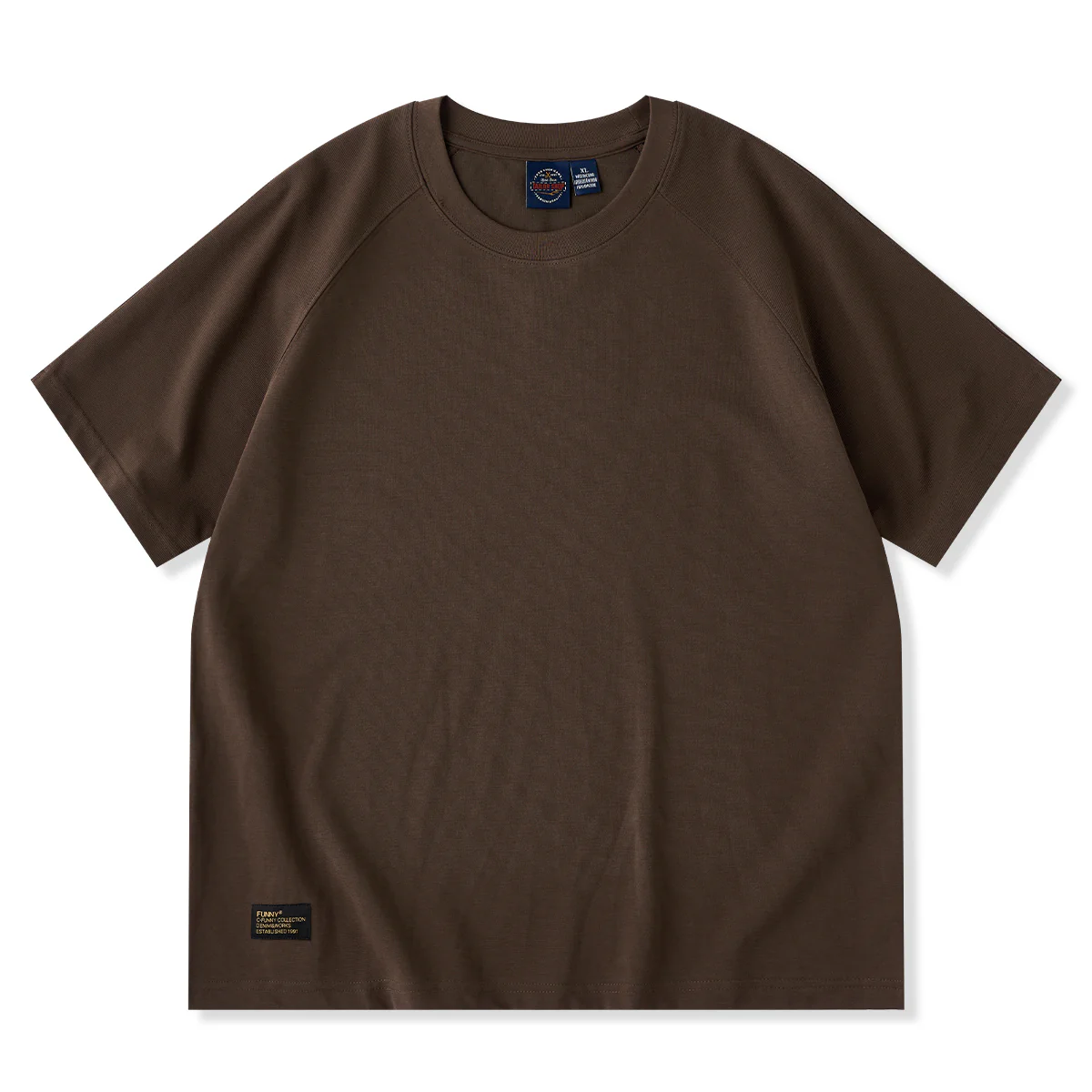 230gヘビーウェイト　無地ラグランスリーブTシャツ - Image 2
