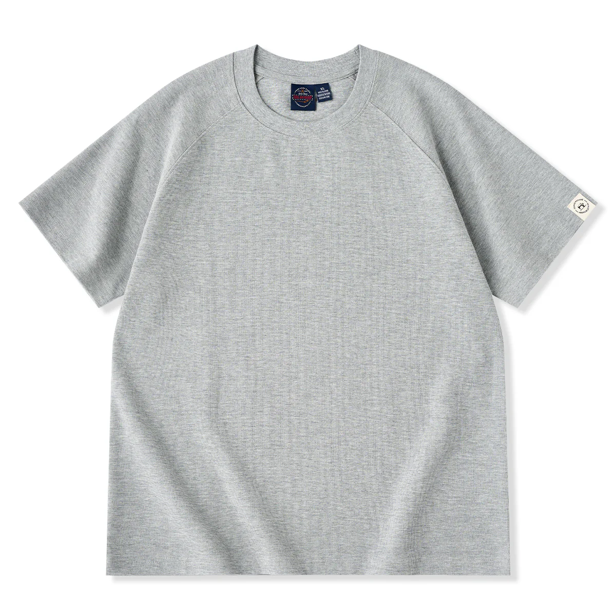 260gヘビーウェイト ワッフルラグランスリーブTシャツ