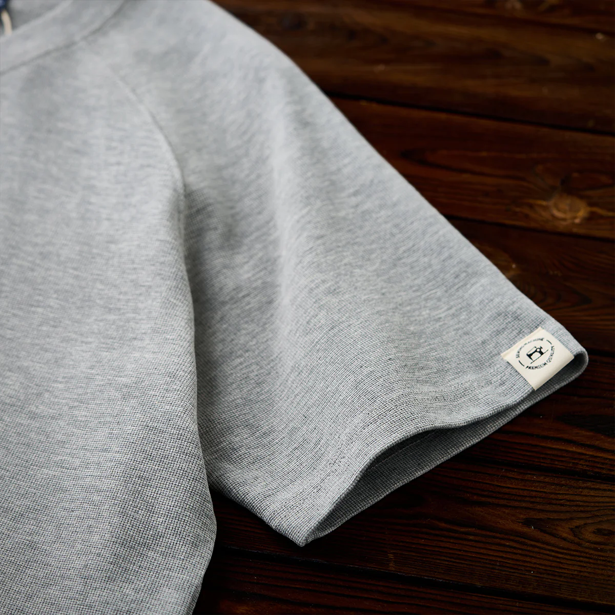 260gヘビーウェイト ワッフルラグランスリーブTシャツ - Image 14