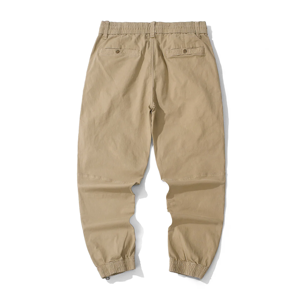 裾ジップ付き　膝パッチタクティカルパンツ - Image 4