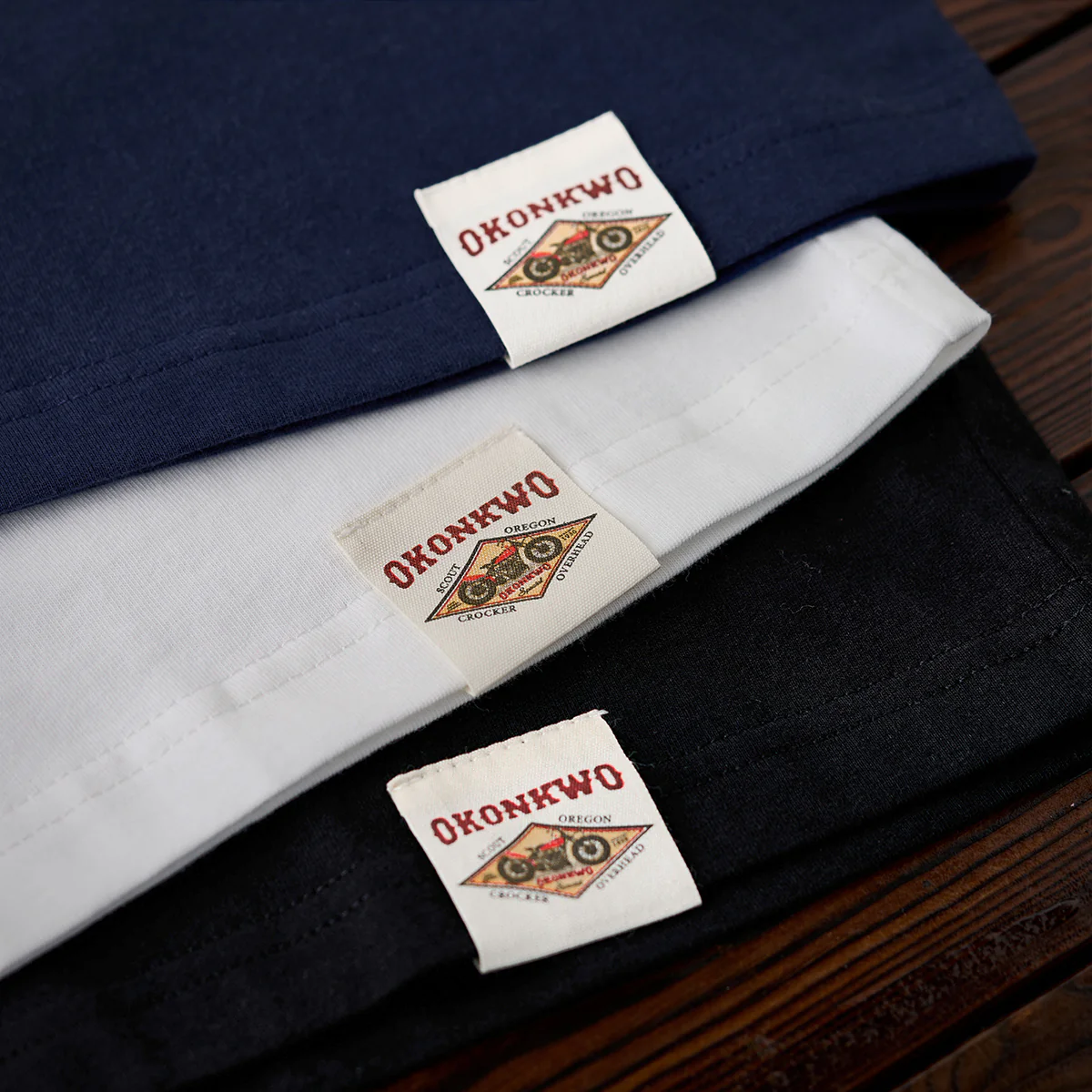 210gヘビーウェイト バイカー定番抜染プリントコットンTee - Image 12