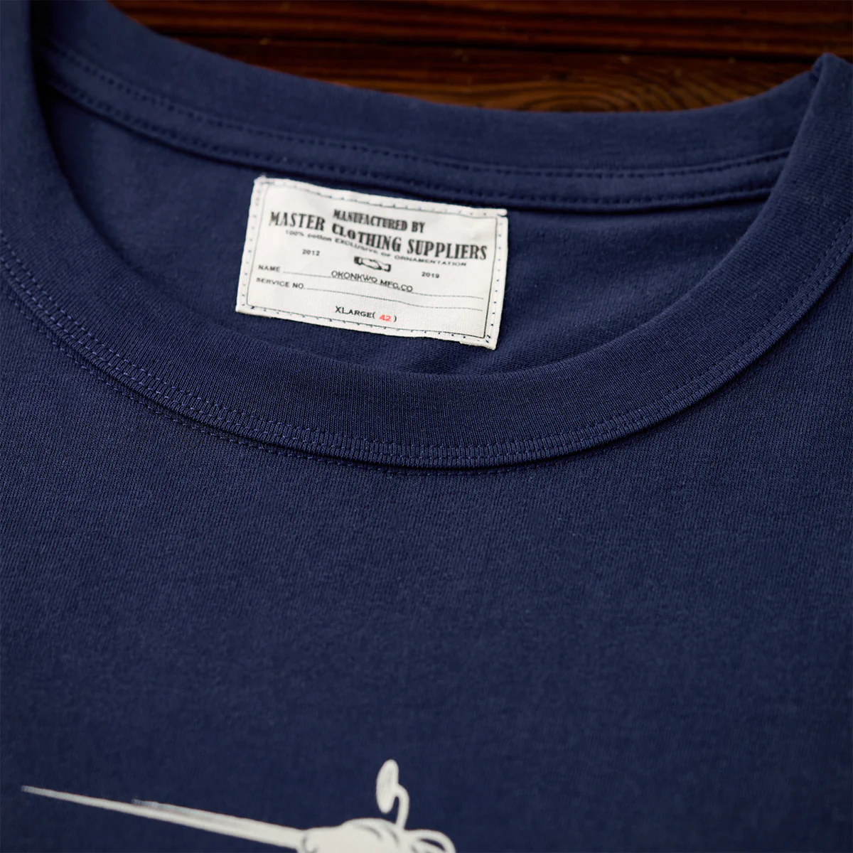 210gヘビーウェイト バイカー定番抜染プリントコットンTee - Image 14