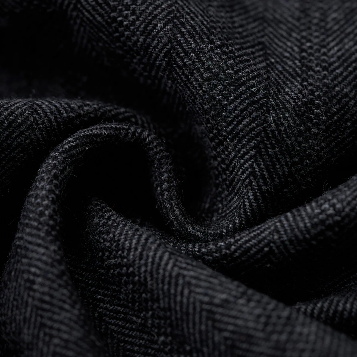 Business&Casual ウール混ヘリンボーンツイルスラックス - Image 16
