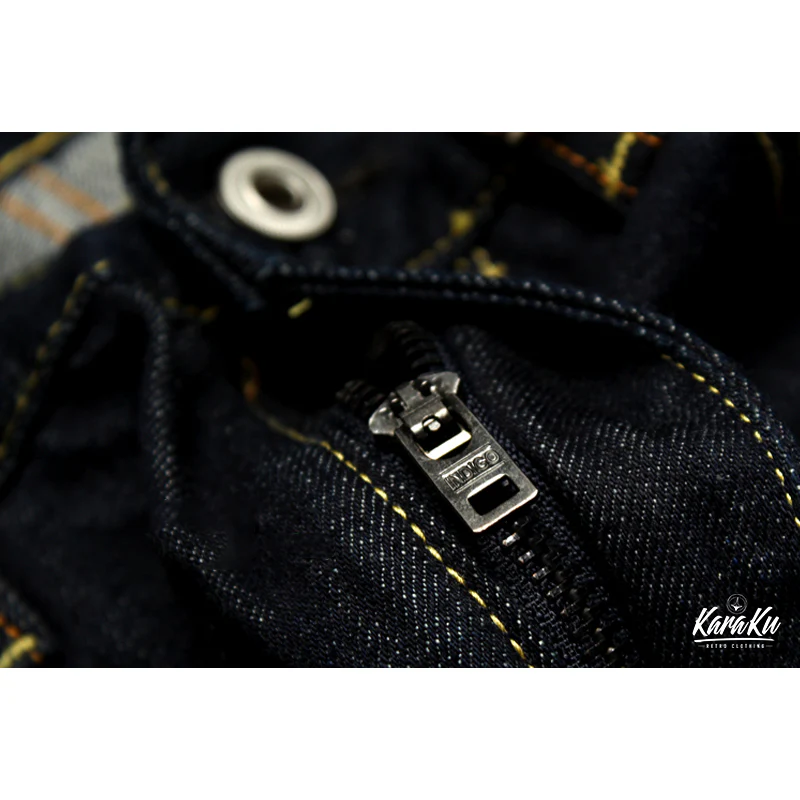 14oz 赤耳 ワンウォッシュデニムパンツ - Image 8