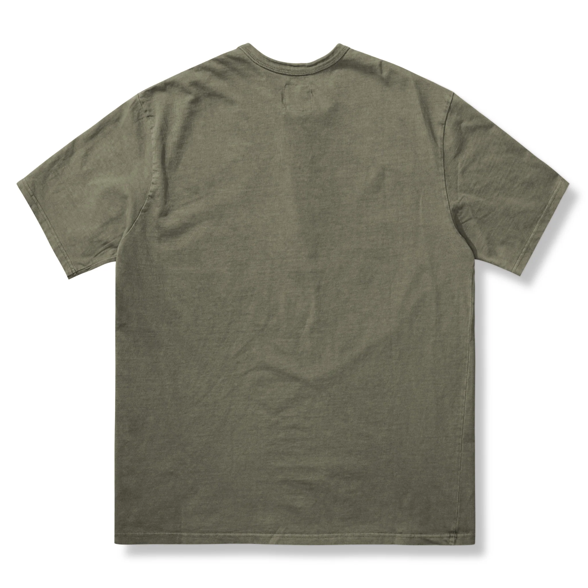 【大人気】ウォッシュド加工 ヘビーウェイト半袖ヘンリーTシャツ - Image 5