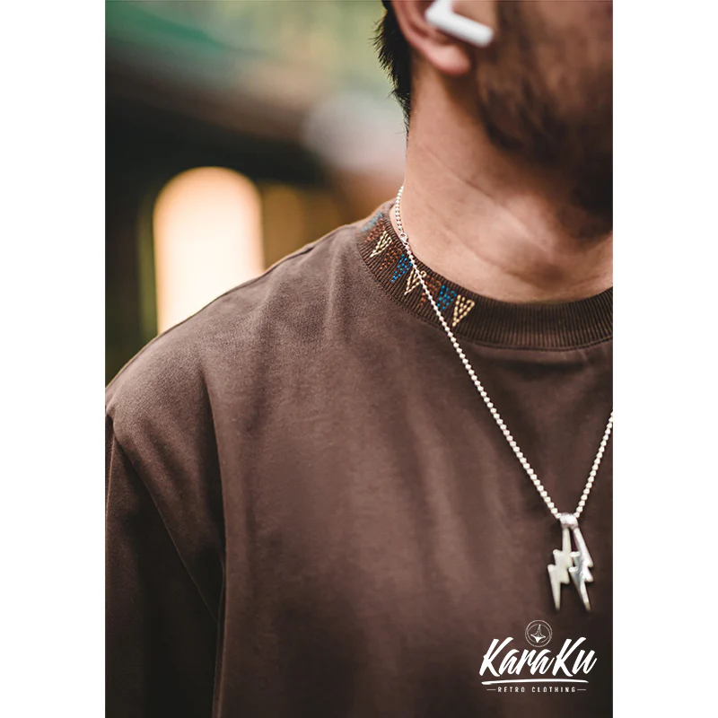 NAVAJO トーテム刺繡入りTシャツ - Image 8