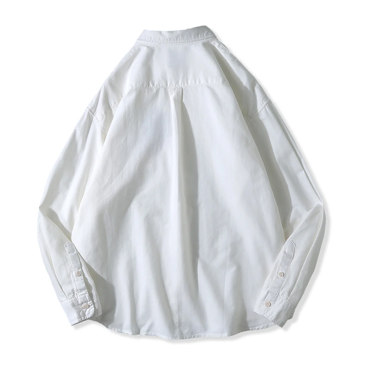 【大人気】Cleanfit 三色展開オックスフォード長袖シャツ - Image 4