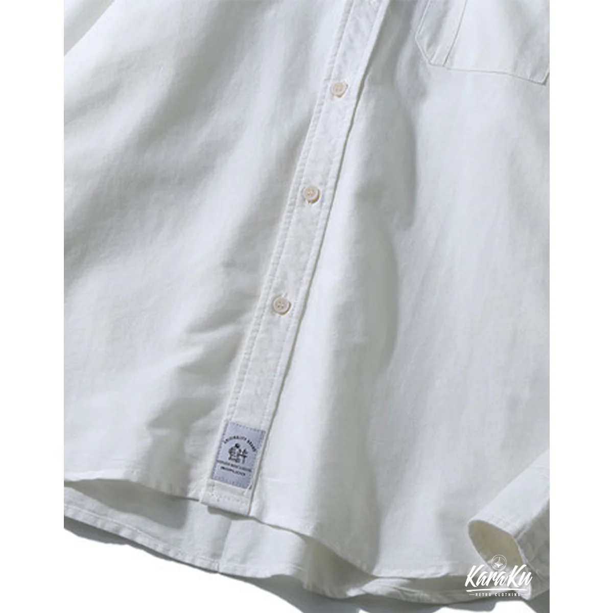 【大人気】Cleanfit 三色展開オックスフォード長袖シャツ - Image 9