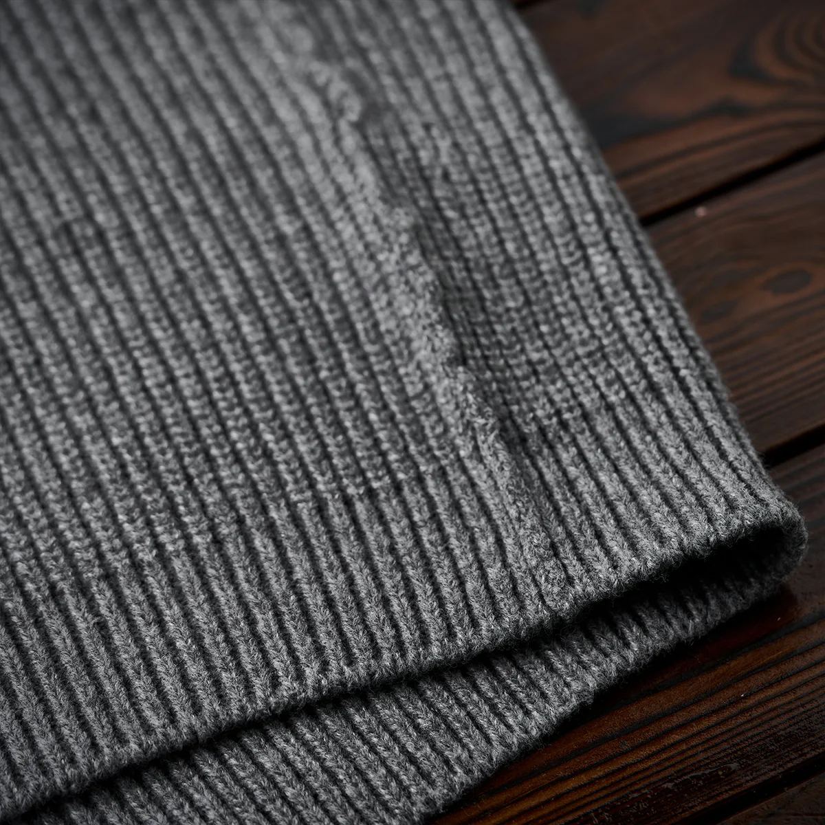 Button&Zipper　4色展開リブ編みニットカーディガン - Image 15