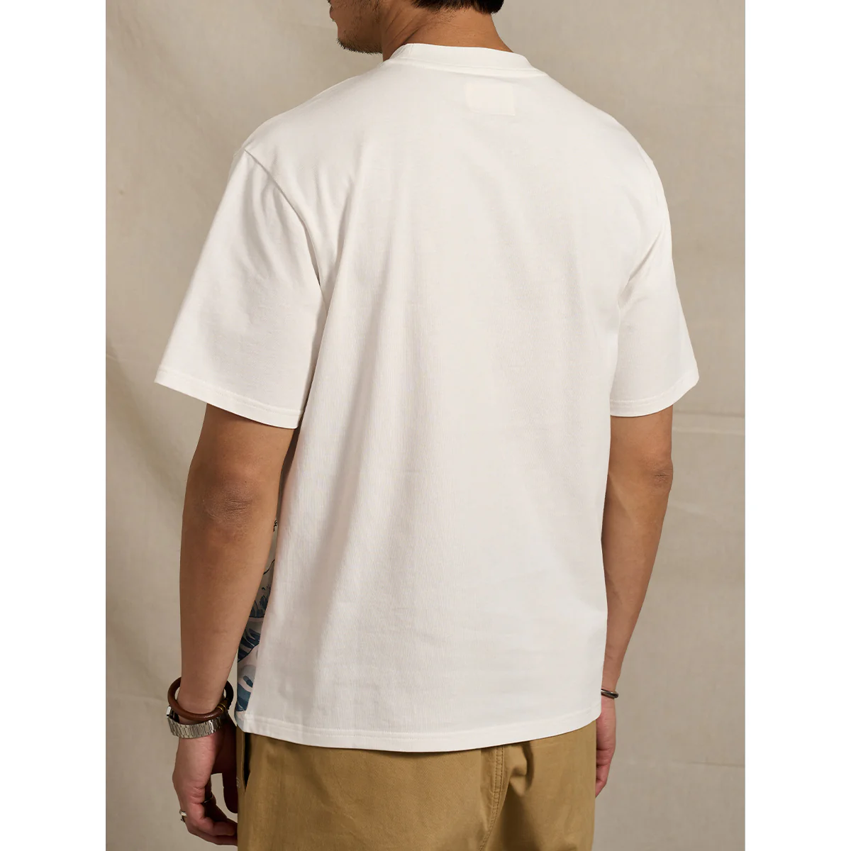 「KaraKuｘ365CAT.ART」鯨と泳ぐ猫　浮世絵柄コットンTee - Image 8