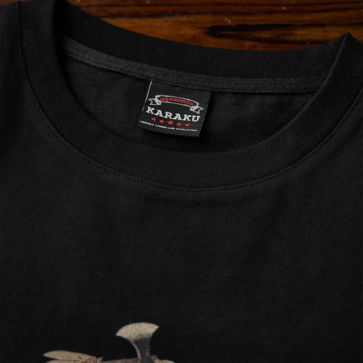 室町時代「妖怪が絵巻を破り出る」浮世絵風プリントコットンTee - Image 10
