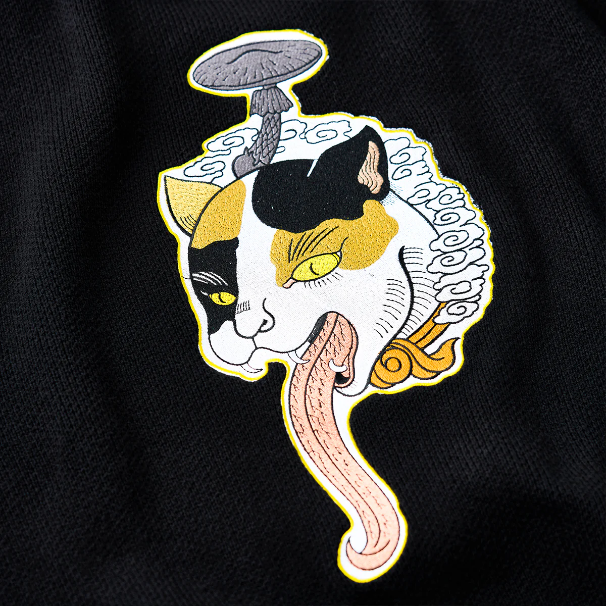 KARAKU×石黒亜矢子「毒つる茸」刺繡入りニットセーター - Image 15