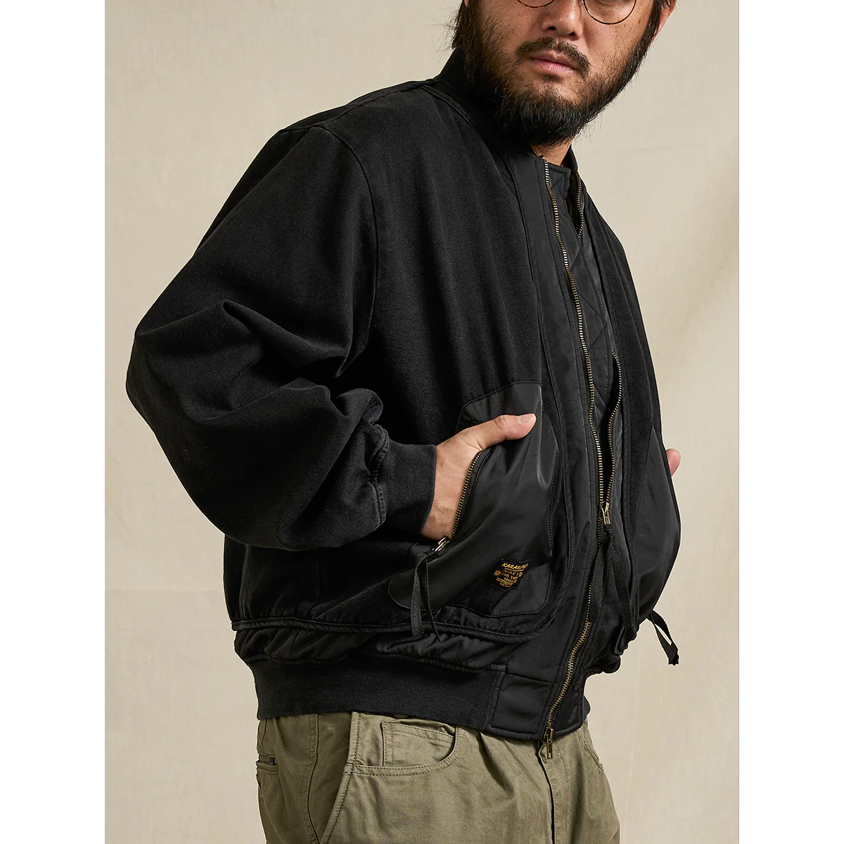 再構築　異素材コンビウォッシュ加工デニムジャケット - Image 8