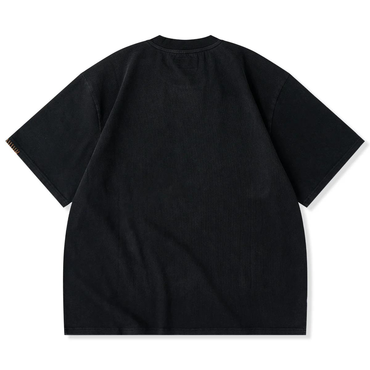 飾りステッチ　ナバホ風のフェザープリントコットンTee - Image 2