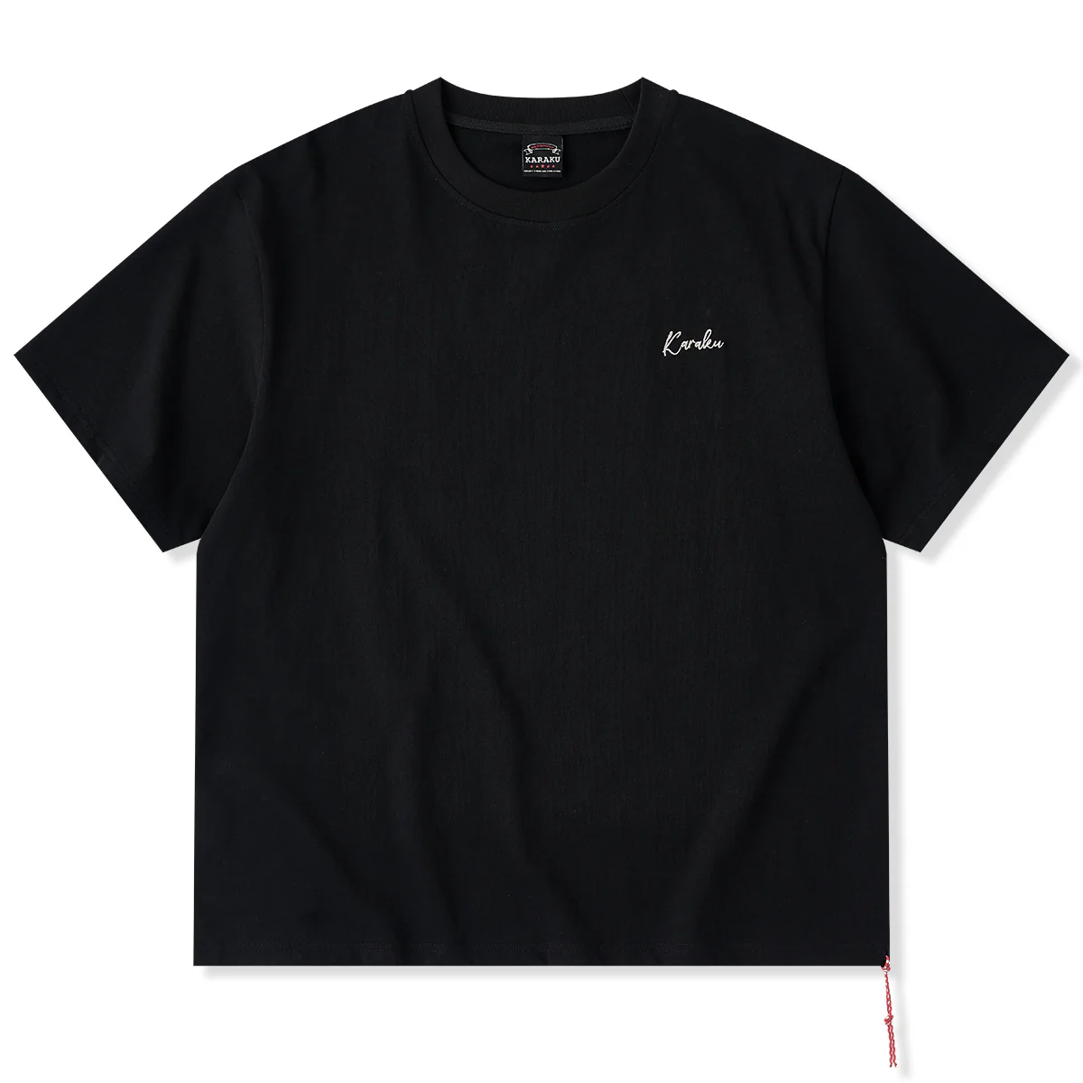 Karaku×川又聡「雪豹・足元に咲く色彩」プリント＆Karaku刺繡入りコットンTee - Image 2