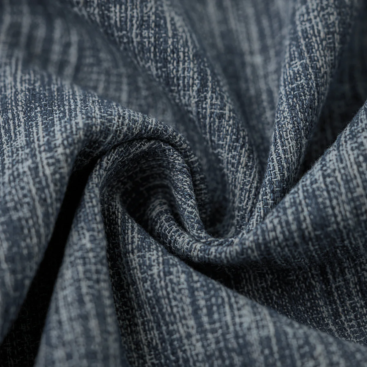 オーダーメイドパール調ボタン付き 「Karaku」刺繍入り先染めワークシャツ - Image 10