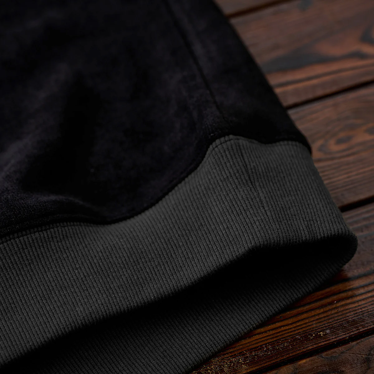 「KaraKu」刺繍入り 両面起毛フリースヘンリーネックスウェット - Image 13