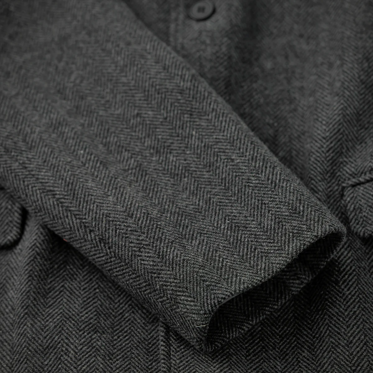 Business&Casual　ヘリンボーンウール混ツイードロングコート - Image 10