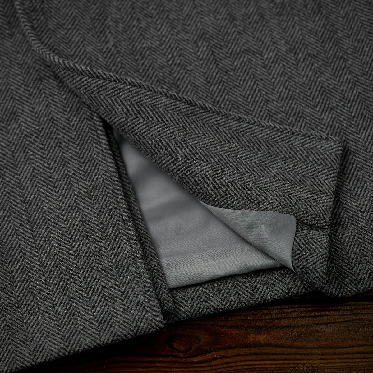 Business&Casual　ヘリンボーンウール混ツイードロングコート - Image 12
