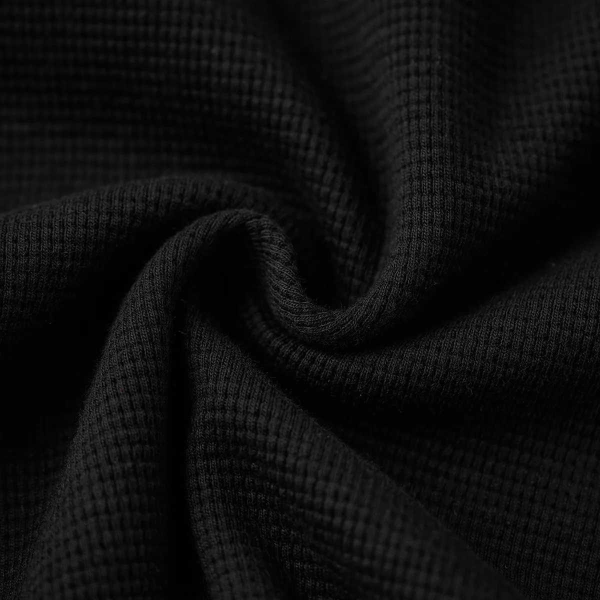 ジャガードペイズリー切替 「KaraKu」刺繡ミニワッフルスウェット - Image 15