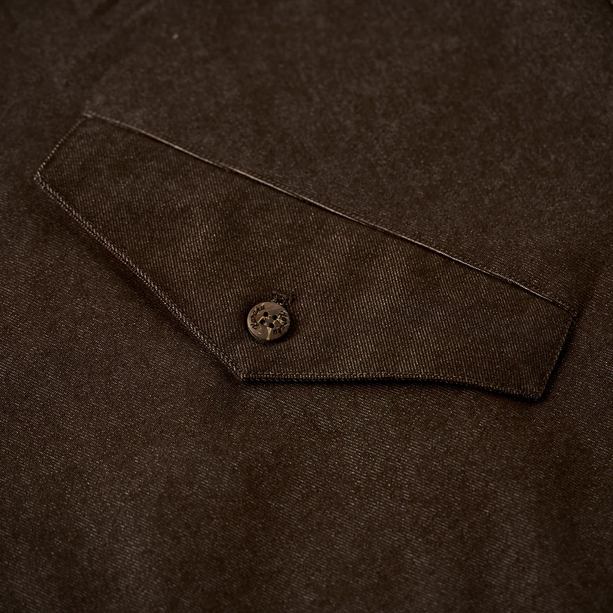 「Karaku」刺繡ロゴ 裏エスニック調柄フード付きデニムジャケット - Image 12
