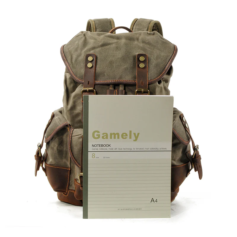 ミリタリーコンビバイカー 撥水加工マウンテンリュックサック - Image 8