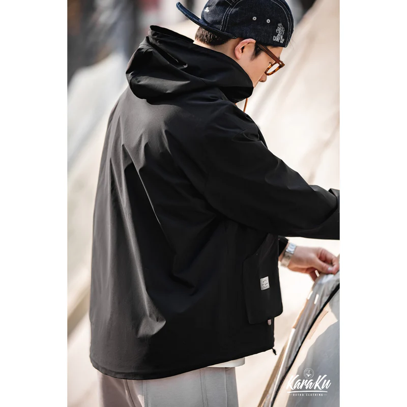 URBAN OUTDOOR 大容量ポケット機能マウンテンパーカー - Image 9