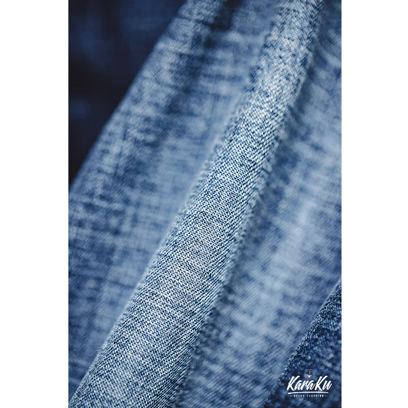 7.8oz ヒゲ加工 ウォッシュドデニムパンツ - Image 8