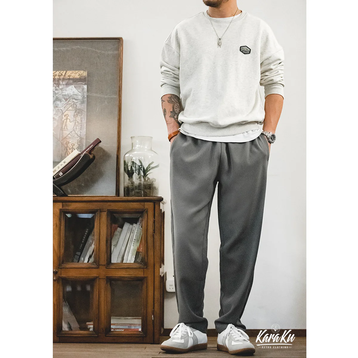 アンチリンクルカジュアルパンツ - Image 10