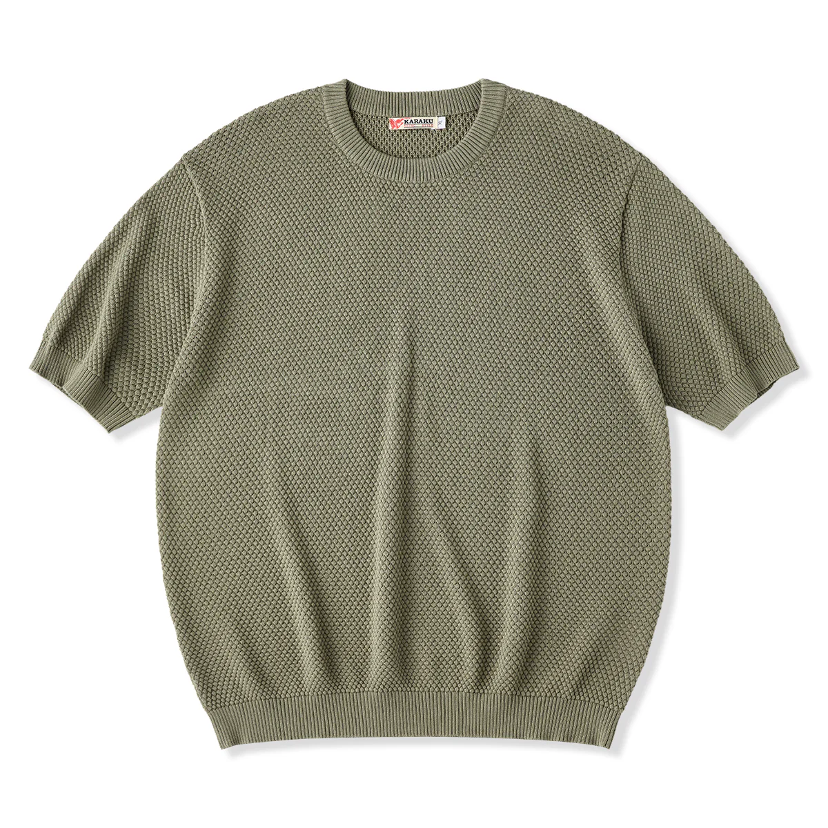 ヘビーウェイト パイナップルパイルニットTee