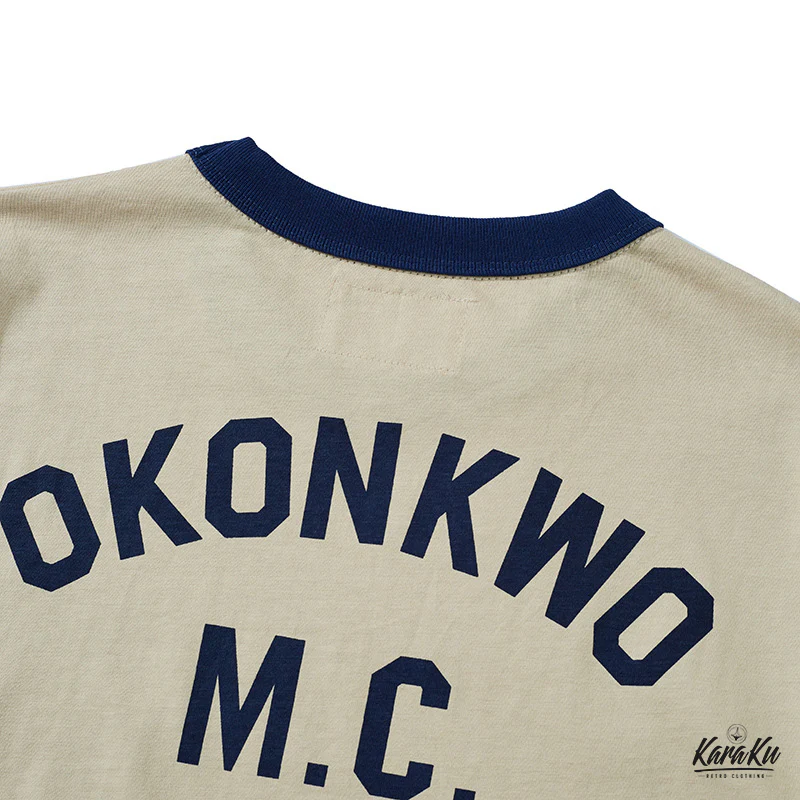 バイクプリントコットンリンガーTee 全4色 - Image 11
