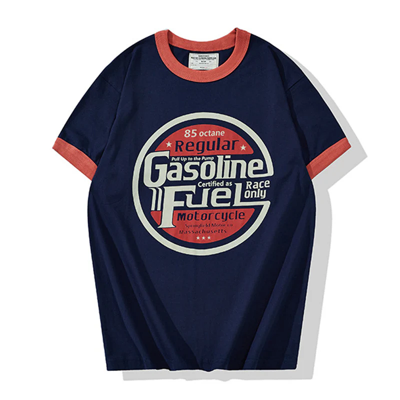 ヴィンテージ バイカープリントリンガーTee