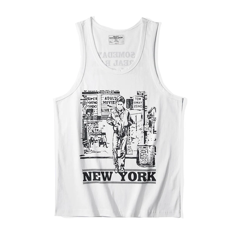 2枚組!NewYorkプリントコットンタンクトップ - Image 5