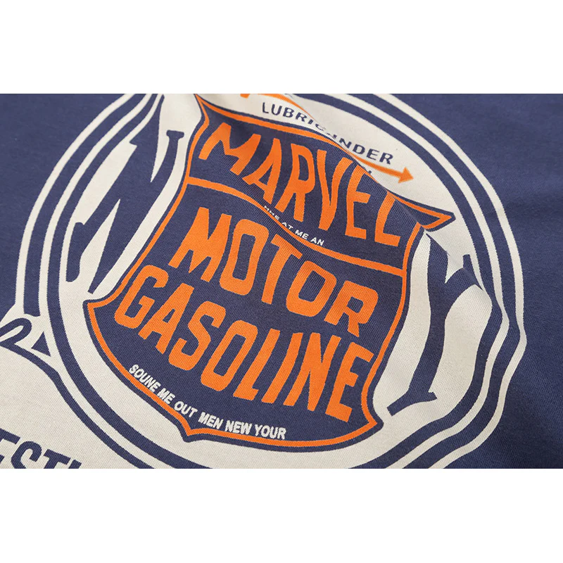 BikerStyle リブカラー切替リンガーＴシャツ - Image 12