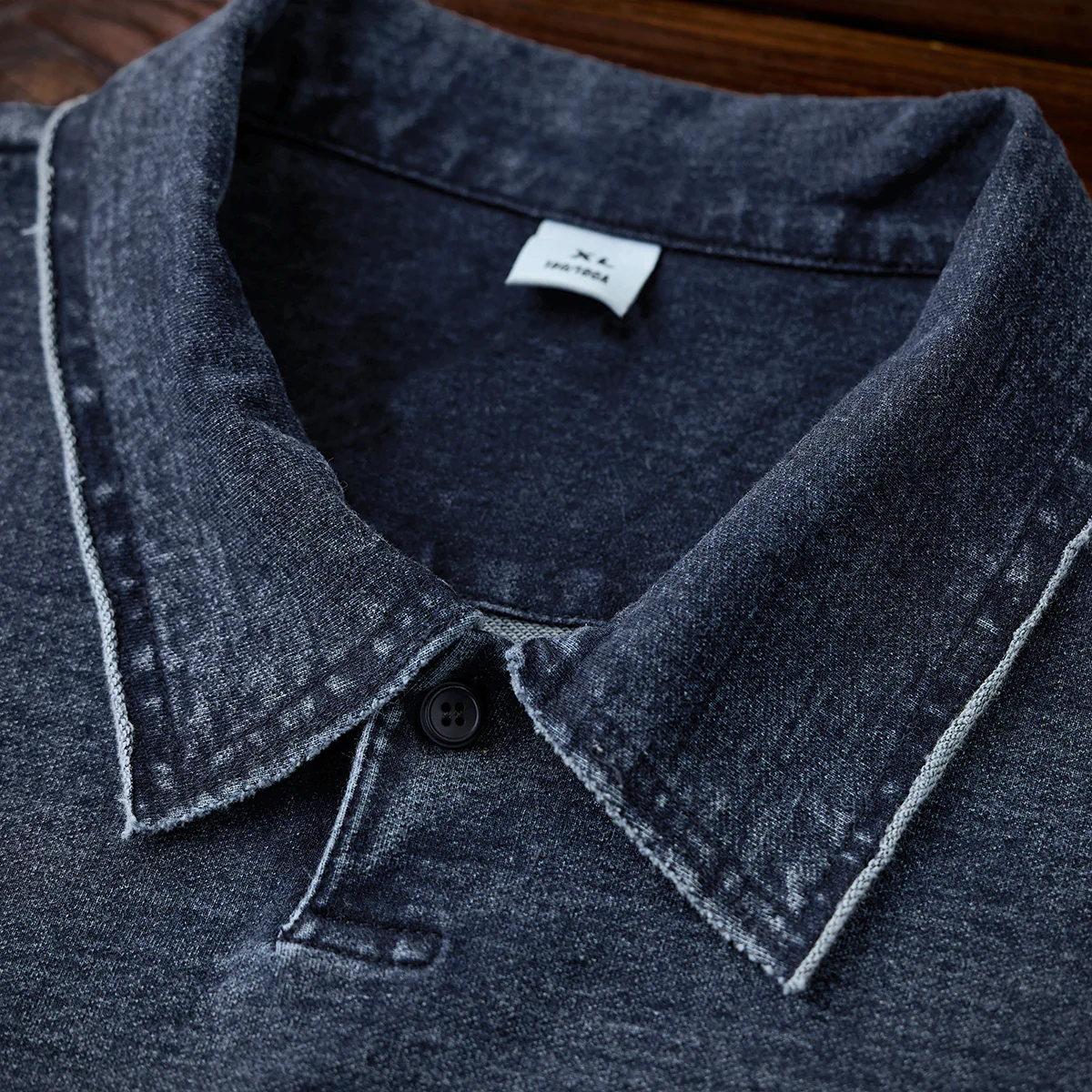 3色展開　ドロップショルダーポロカラースウェット - Image 10