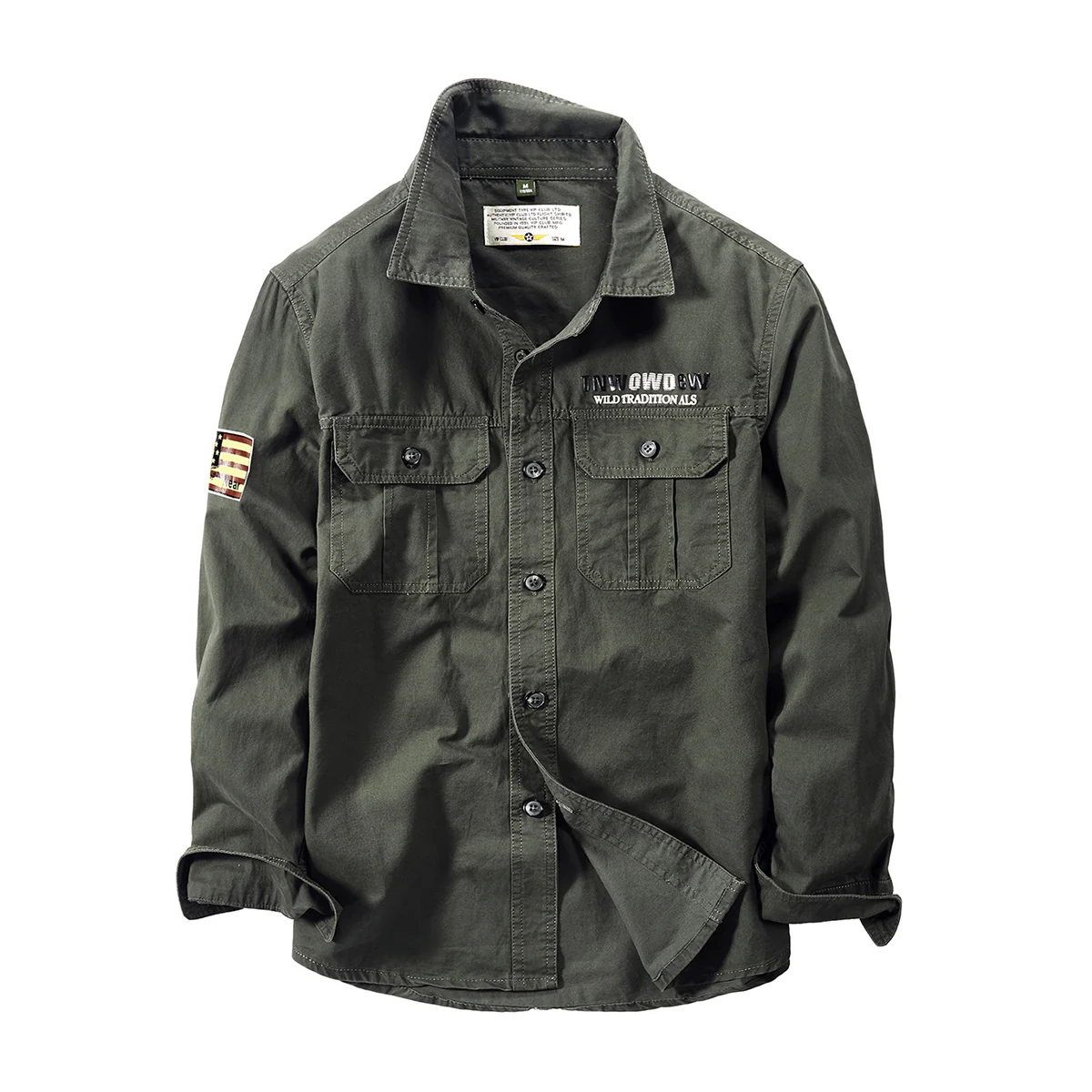 60's U.S.ARMY コットンユーティリティーシャツ