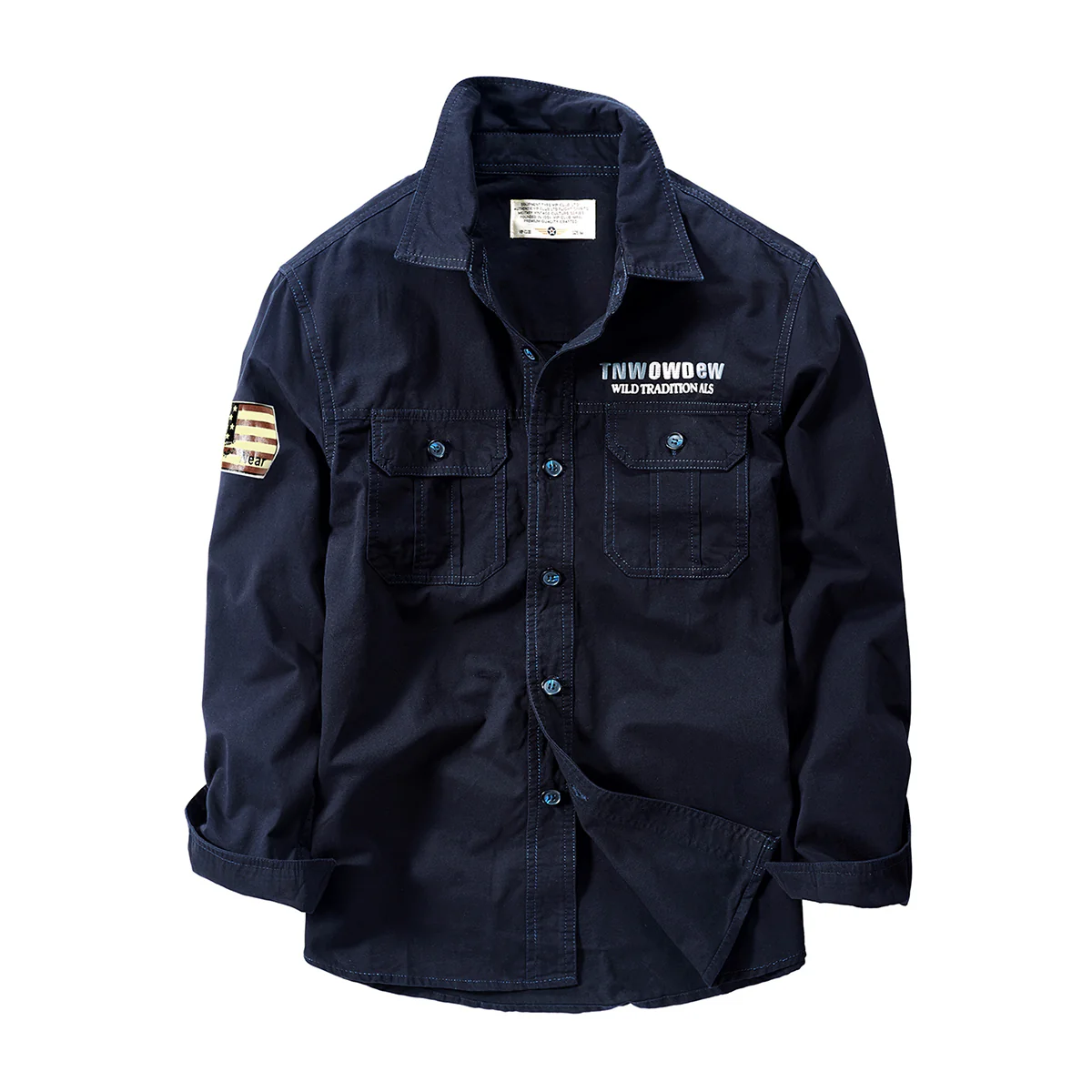60's U.S.ARMY コットンユーティリティーシャツ - Image 3