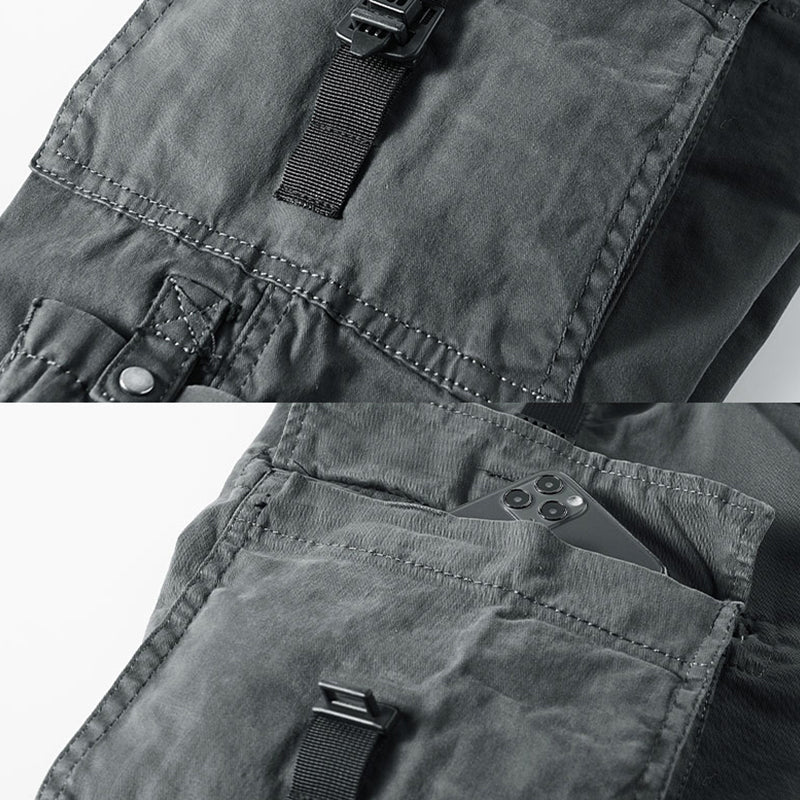 ミリタリー　裾絞りパラシュート型パンツ - Image 8