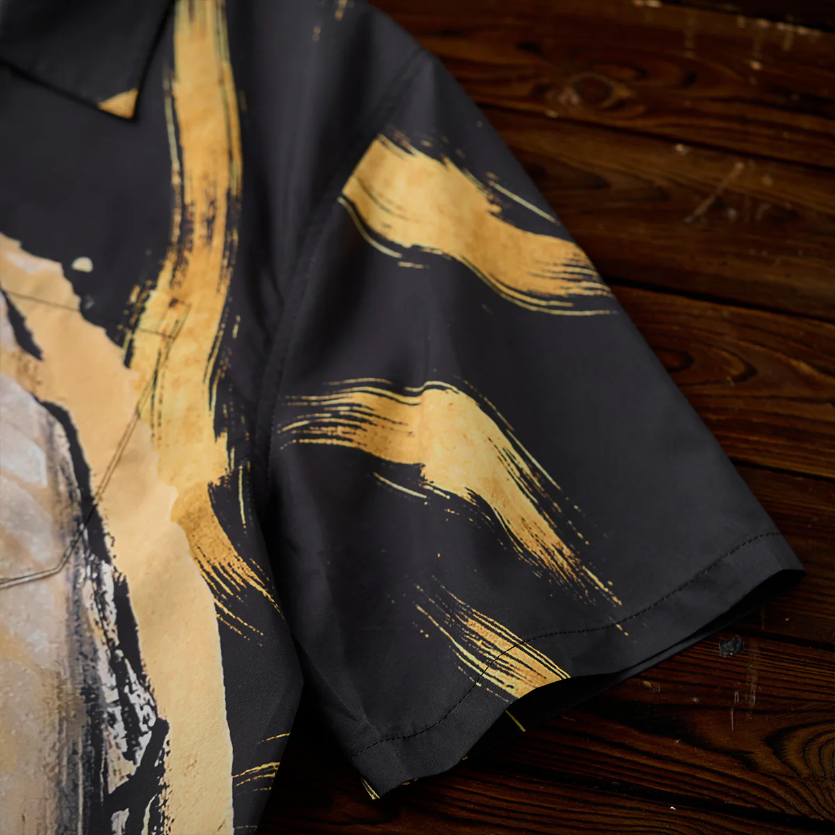 KARAKU×田中ラオウ「Topaz」虎プリント入りキューバカラーシャツ - Image 11