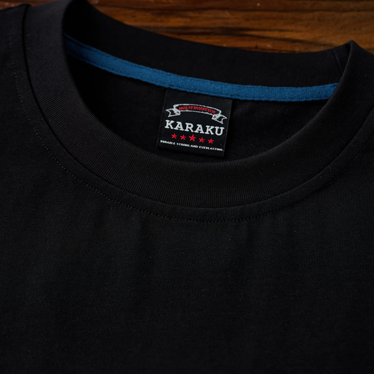 【予約】「光る目をした虎」プリント＆虎・KaraKu刺繡入りコットンTee - Image 9